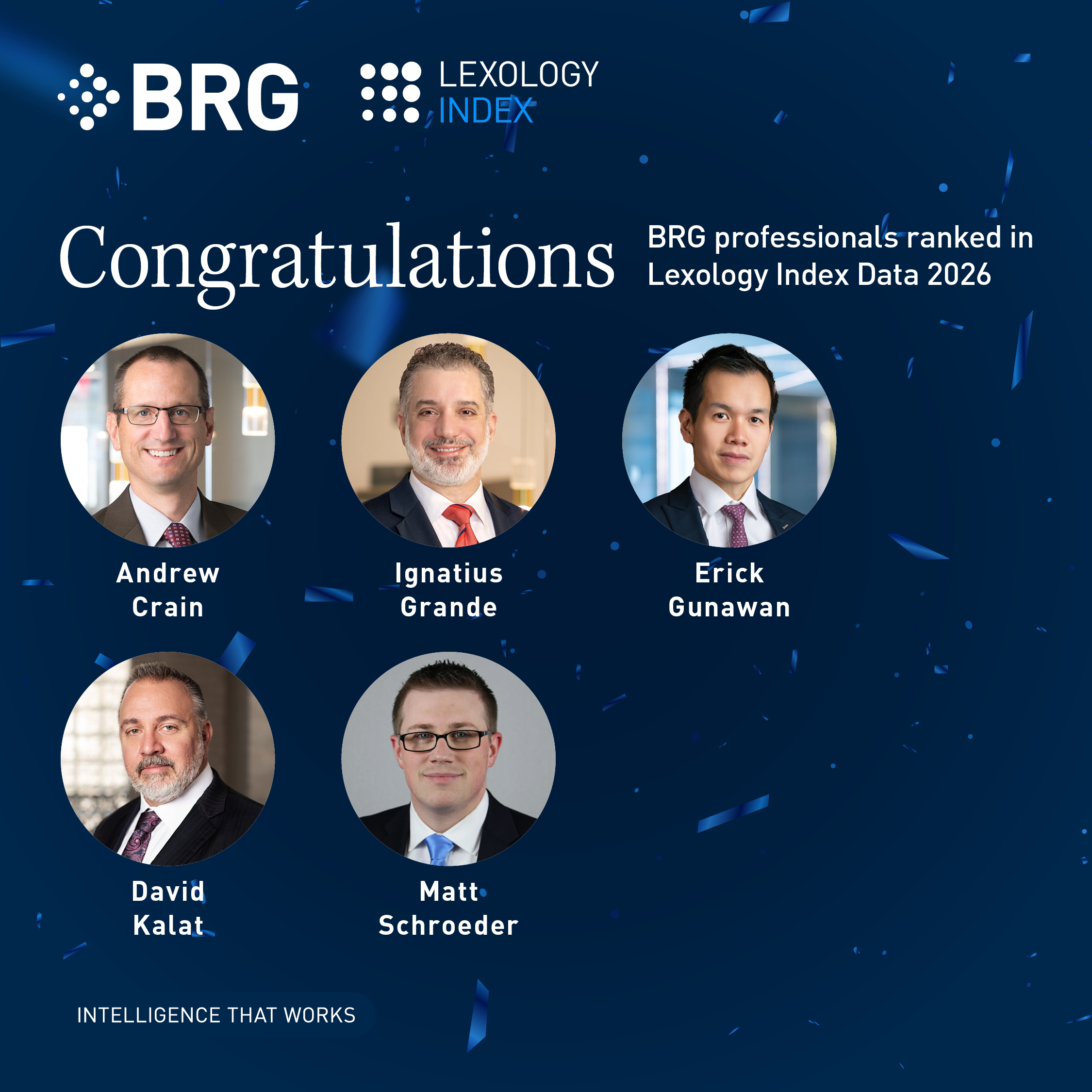Lexology Index Data 2026 | News | BRG